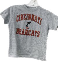 Cincinnati Bearcats Youth Tee - Gray